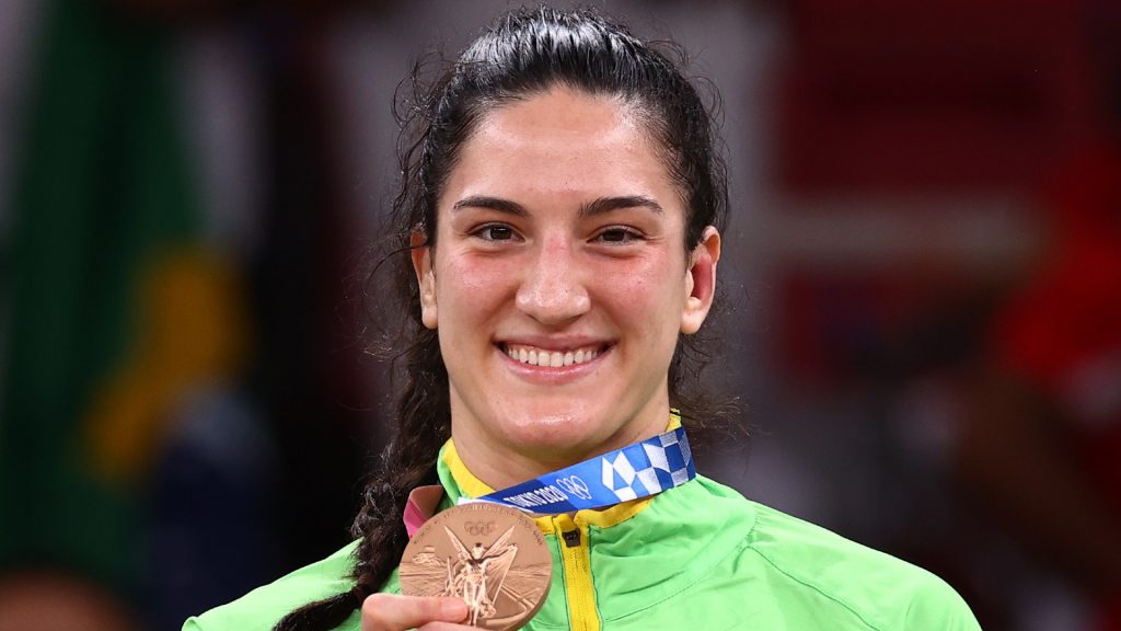 Mayra Aguiar conquista em Tóquio seu terceiro bronze olímpico no judô