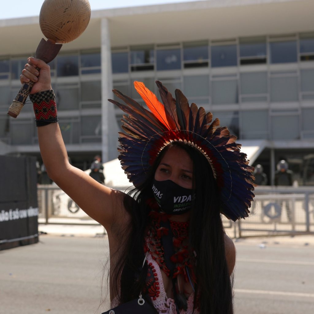 Mulheres indígenas seguem mobilizadas contra Marco Temporal